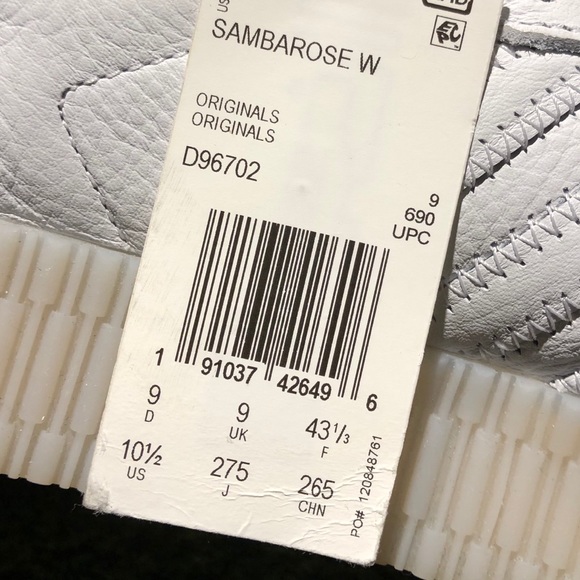 ADIDAS Sambarose - Picture 8 of 9